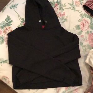 Cropped hoodie